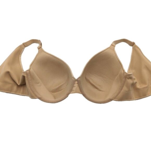 Lane Bryant Cacique Bra Invisible Backsmoother Full Coverage Cafe Mocha 44D - Picture 9 of 10